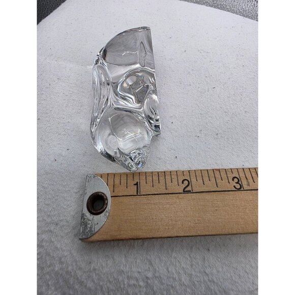 Princess House Clear Glass Rabbit Figurine 4 Inches Long - Picture 4 of 7